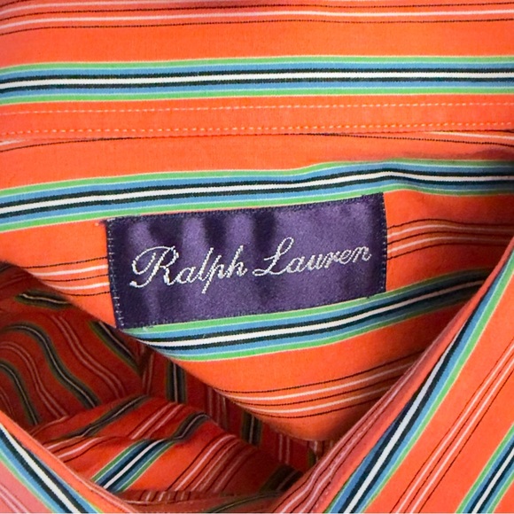 Ralph Lauren Purple Label Button up shirt size XXL - Picture 8 of 10